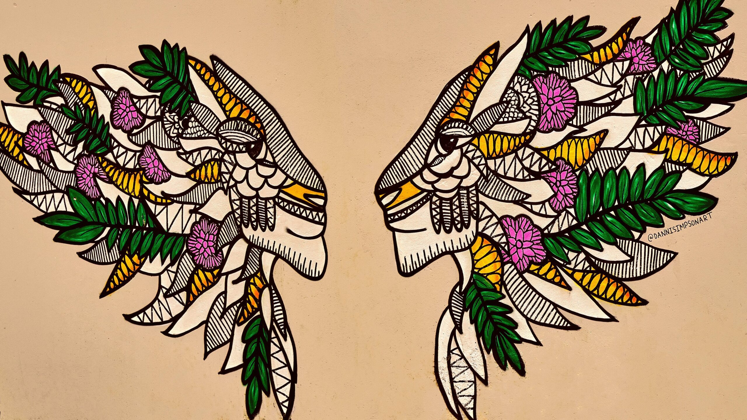 Illustration showing mismatched tattoo concepts labeled 'cyberpunk,' 'anime,' and 'cartoonish'