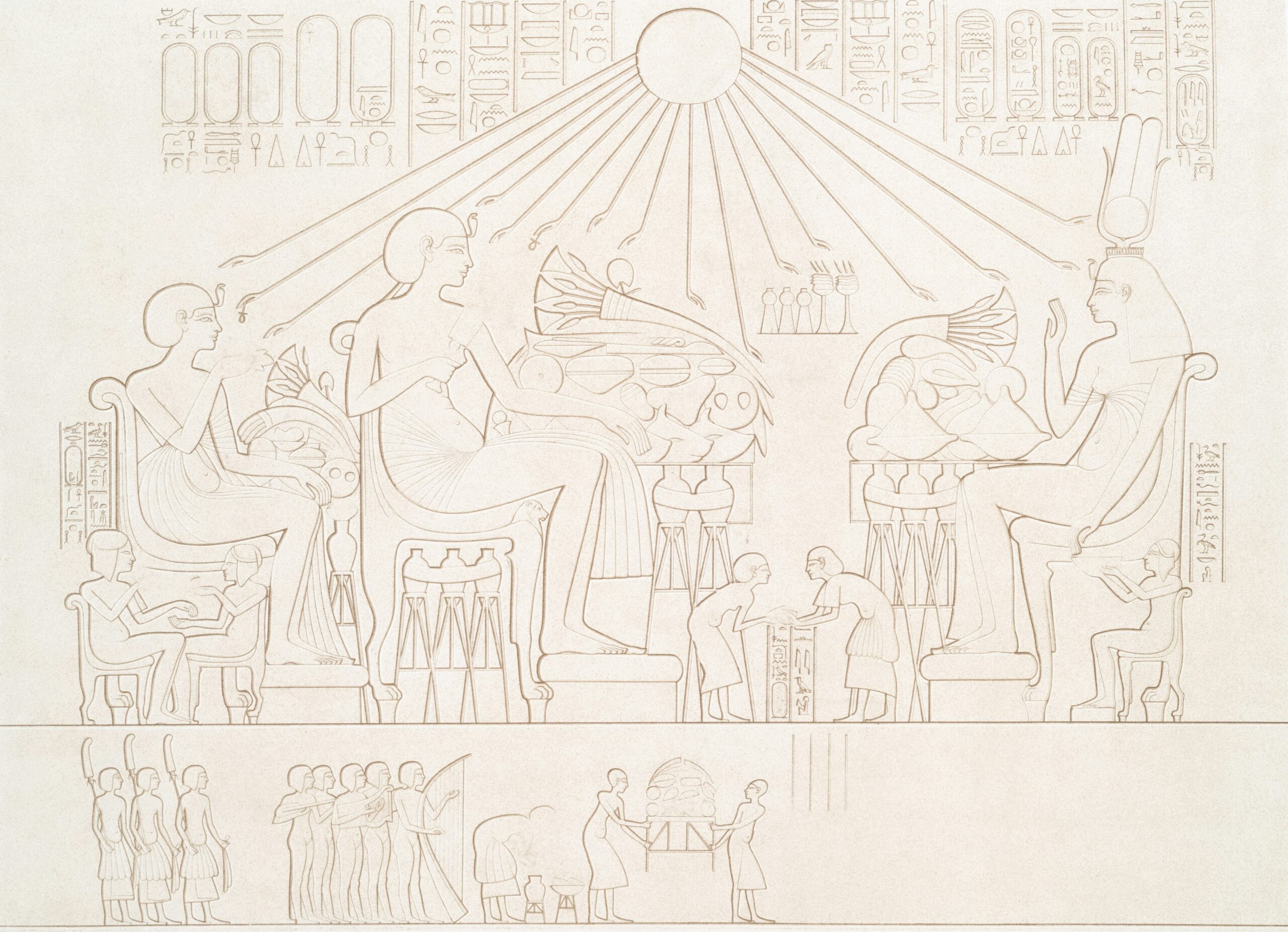 illustration showing stages of tattoo healing timeline