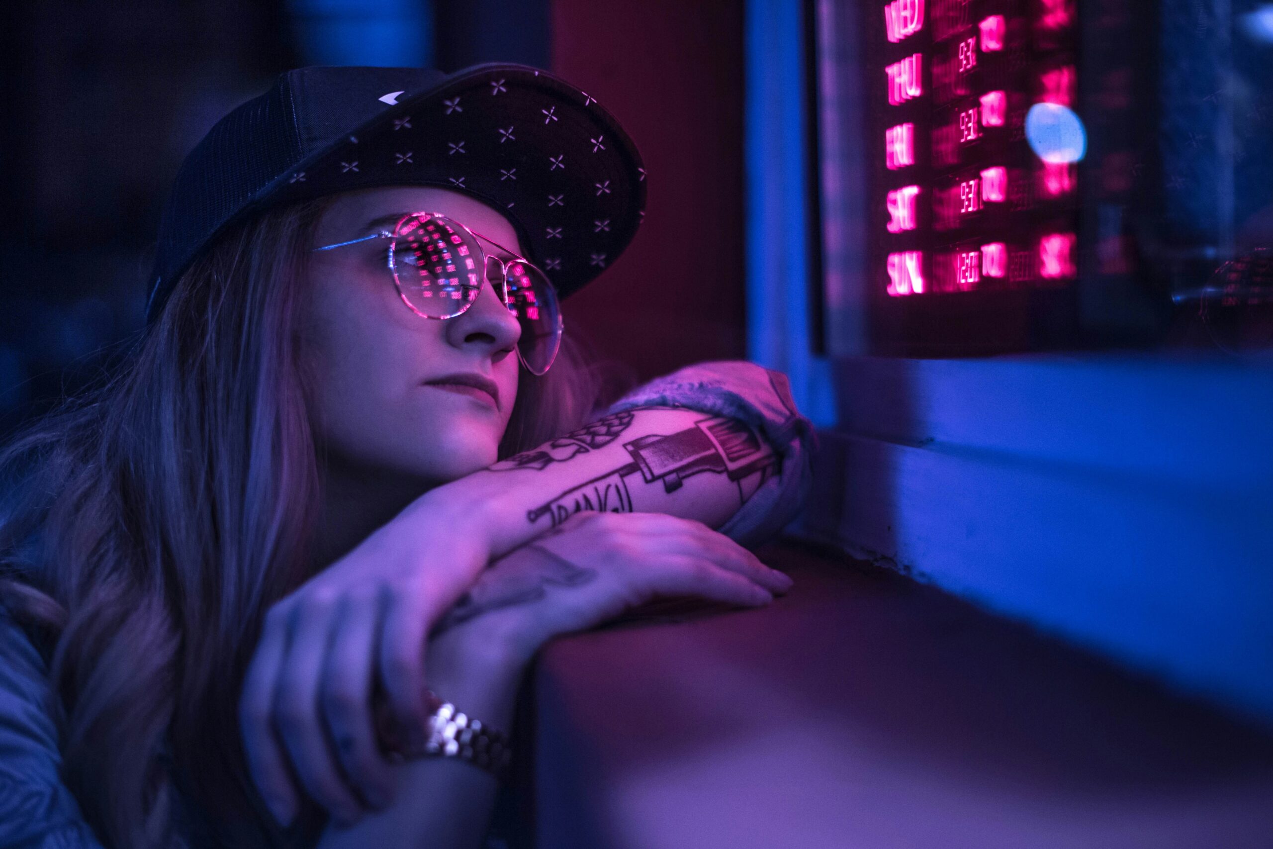 gaming tattoo close-up