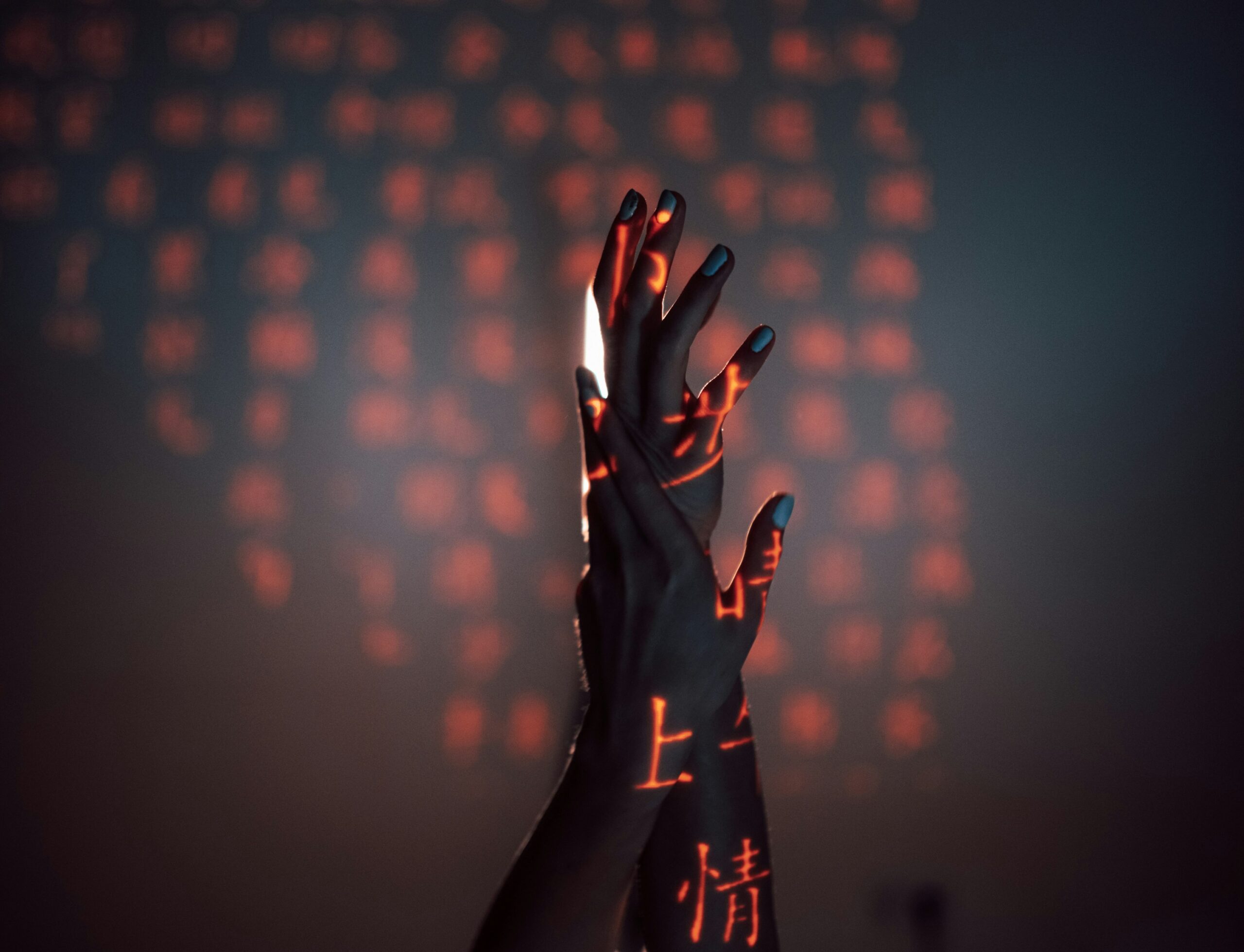 Illustration of hands holding a gaming controller tattoo