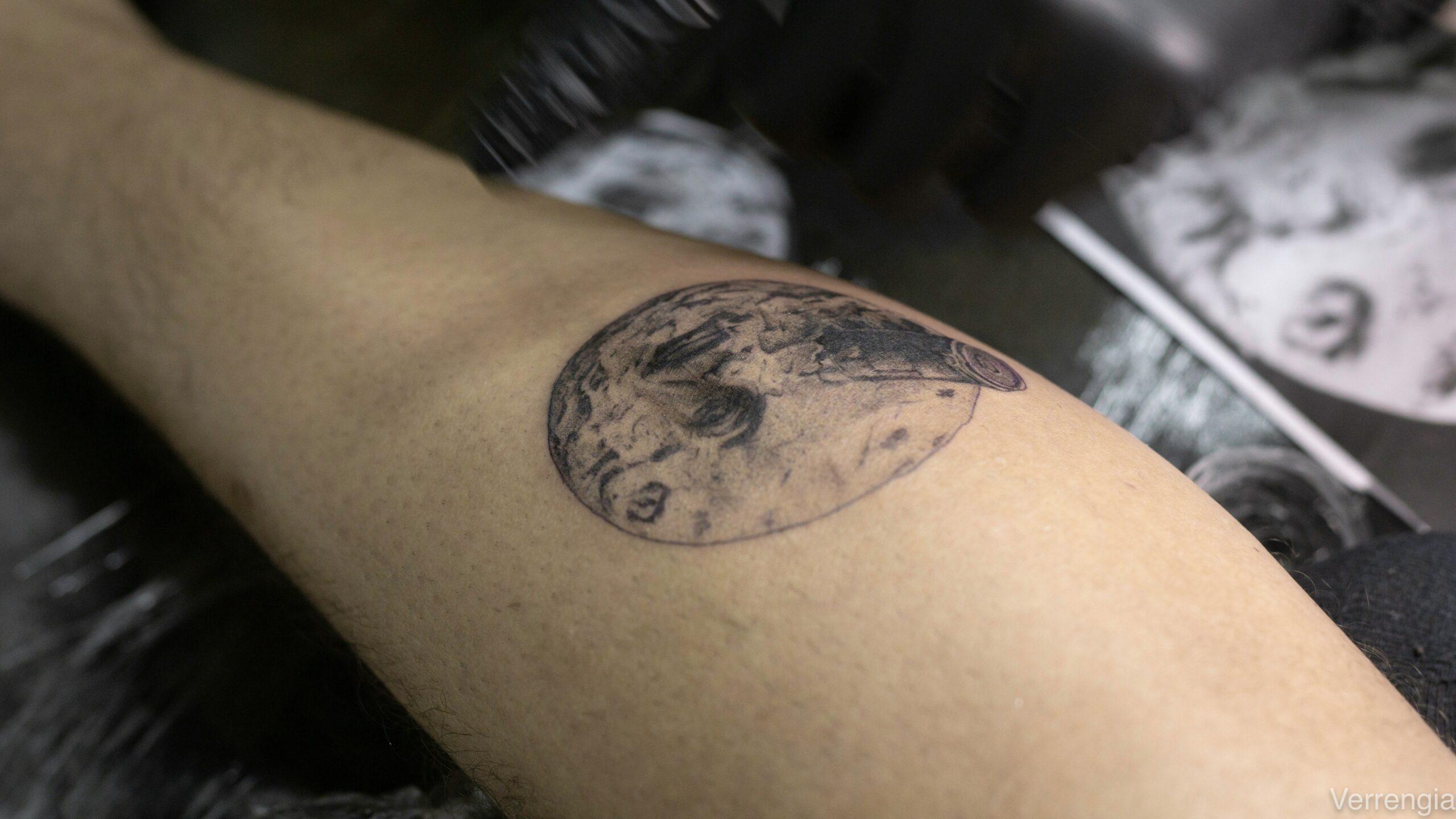 Nostalgic mashup tattoo featuring various gaming eras