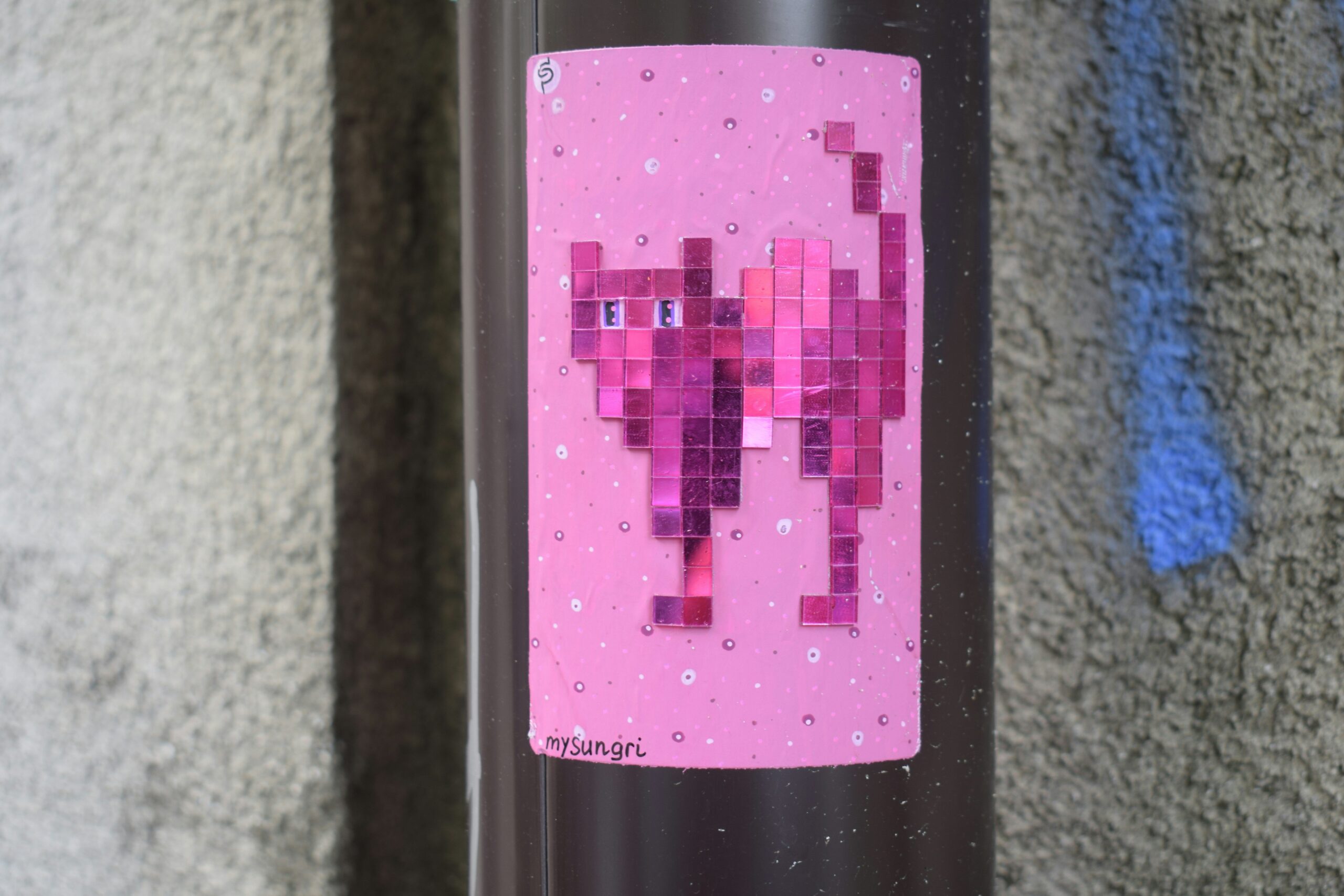 Photo of a minimalistic Tetris-themed tattoo design