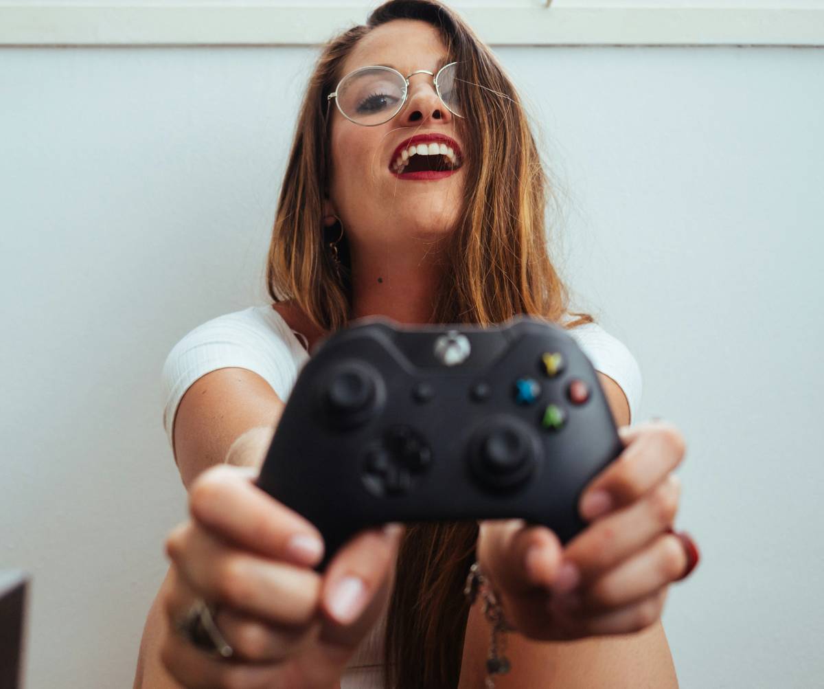 A poorly executed video game-themed tattoo