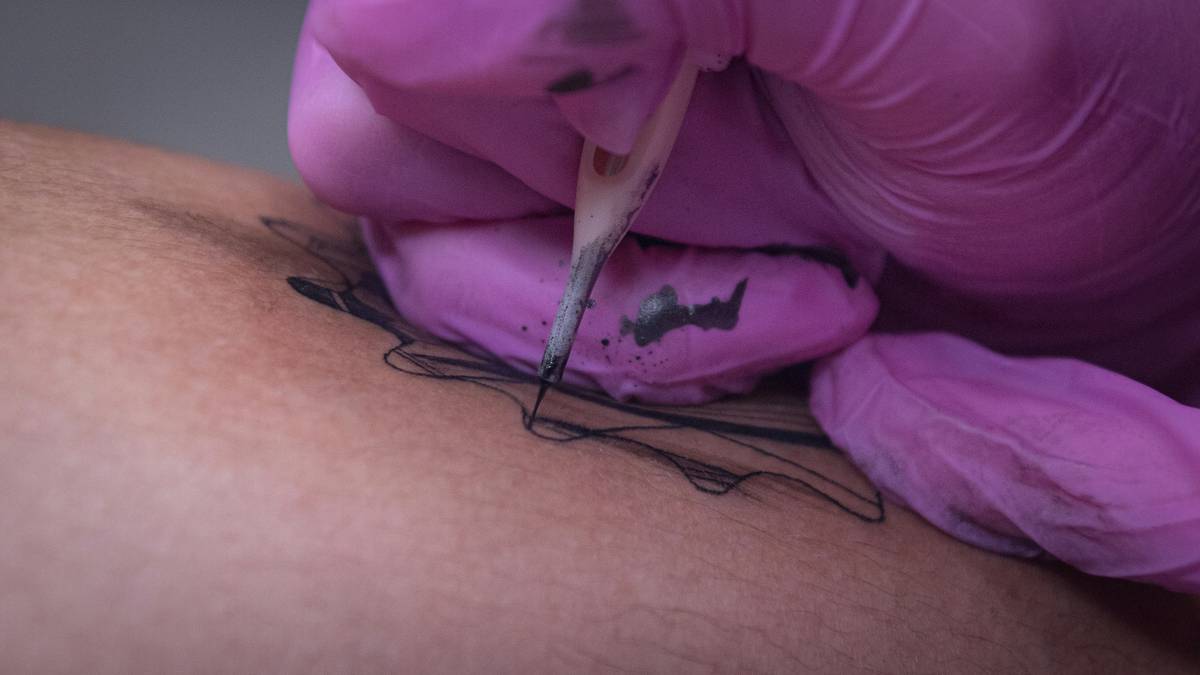 Final Fantasy-themed Neo-Traditional tattoo featuring detailed Chocobo bird design