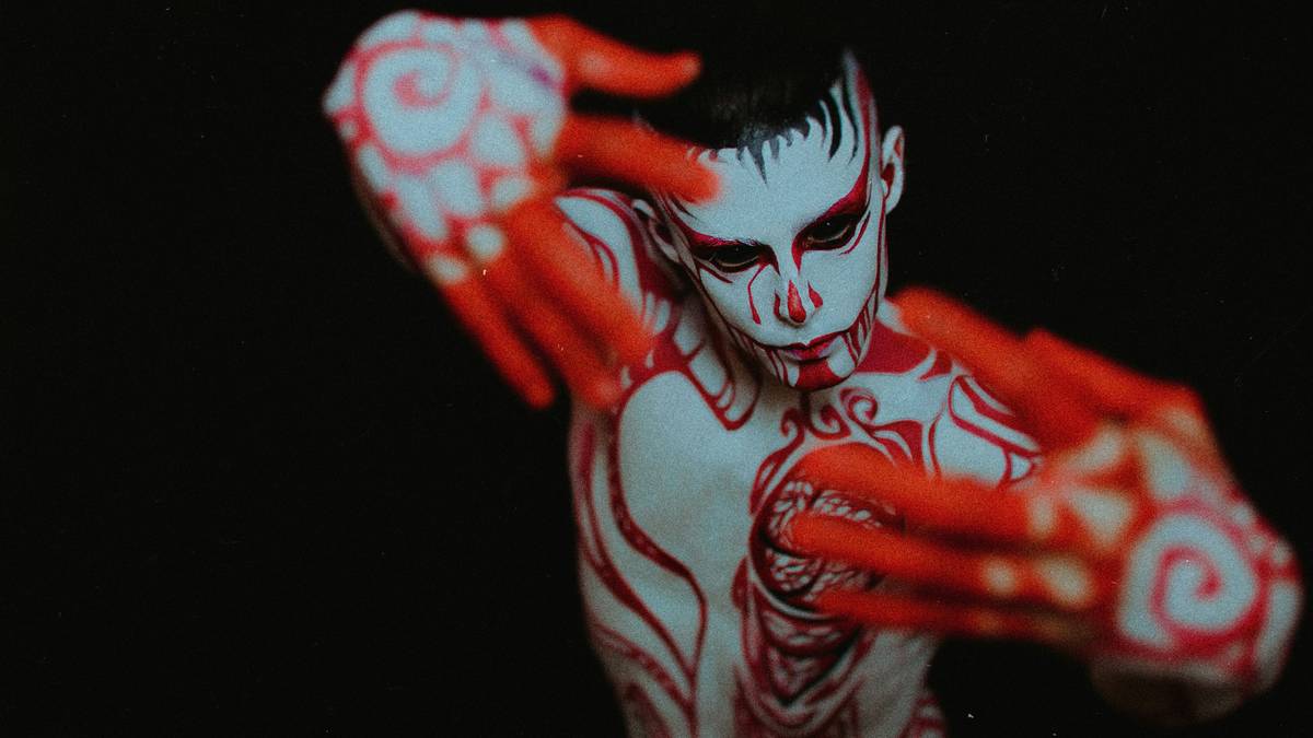 A collection of horror-themed video game characters sketched in dark hues.