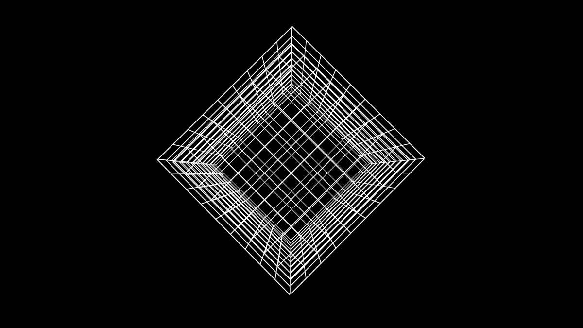 low poly tattoo on upper back showing long-term clarity after five years