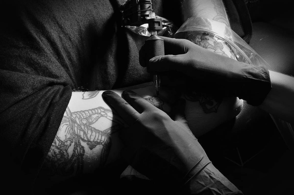 lore tattoo concept sketch blending Elden Ring runes with neural pathways